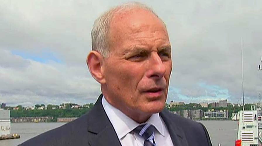 Homeland Security Secretary Kelly helps honor USCGC Hamilton