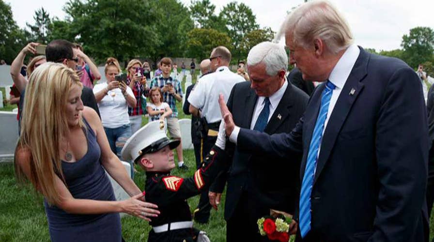 Gold Star family speaks out after meeting Trump at Arlington