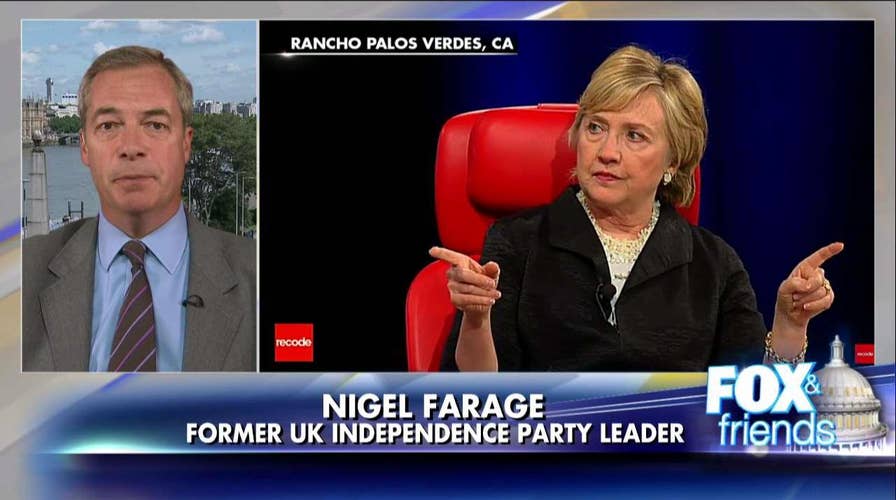 Nigel Farage on Hillary, Brexit, Gifford