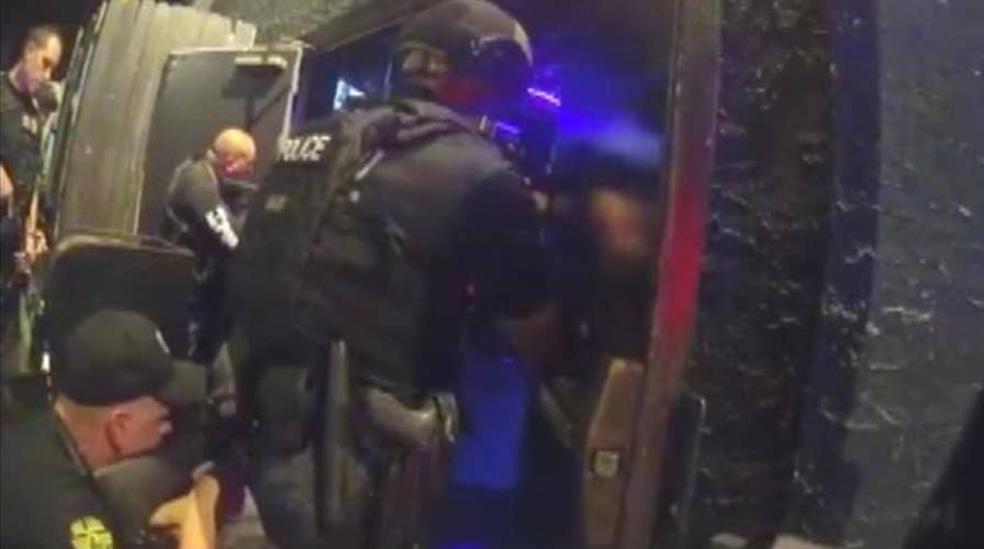 Police release footage of Orlando nightclub attack