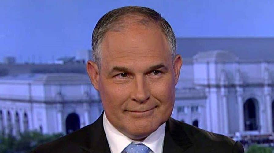 Pruitt on withdrawing from the Paris climate deal