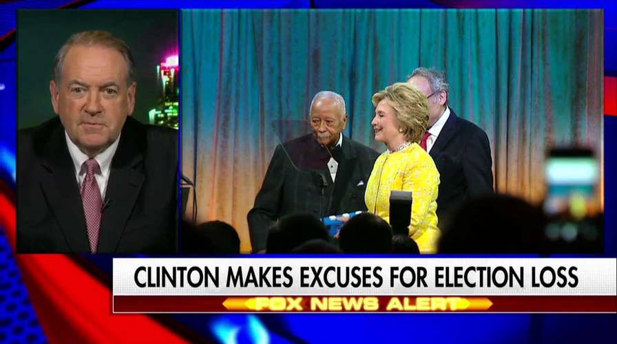 Huckabee on Hillary's excuses