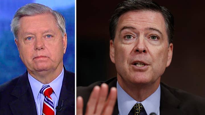 Sen. Graham fears Comey testimony may be 'hit job' on Trump