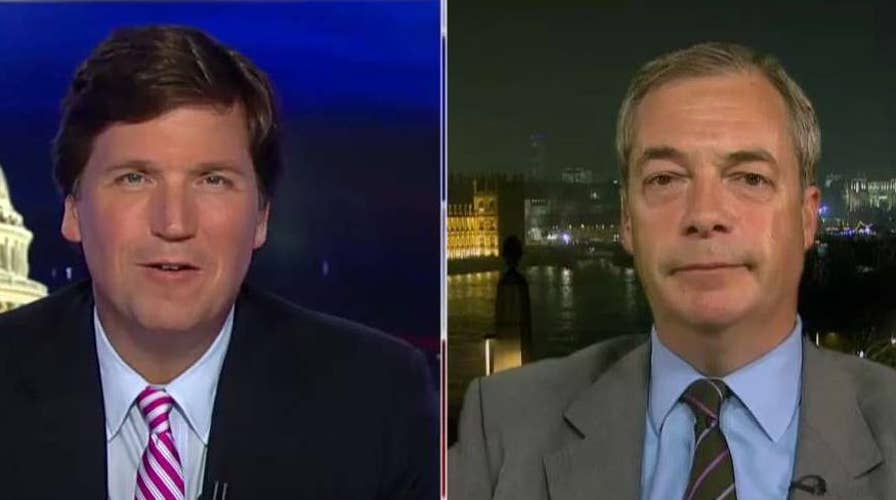 Farage: 'Hysterical' libs trying to associate me with Putin