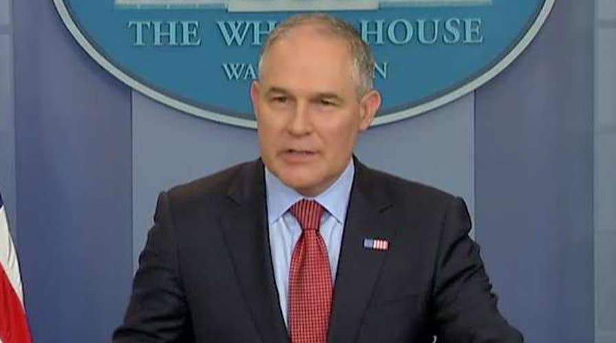 Pruitt on climate deals: US has nothing to be apologetic for