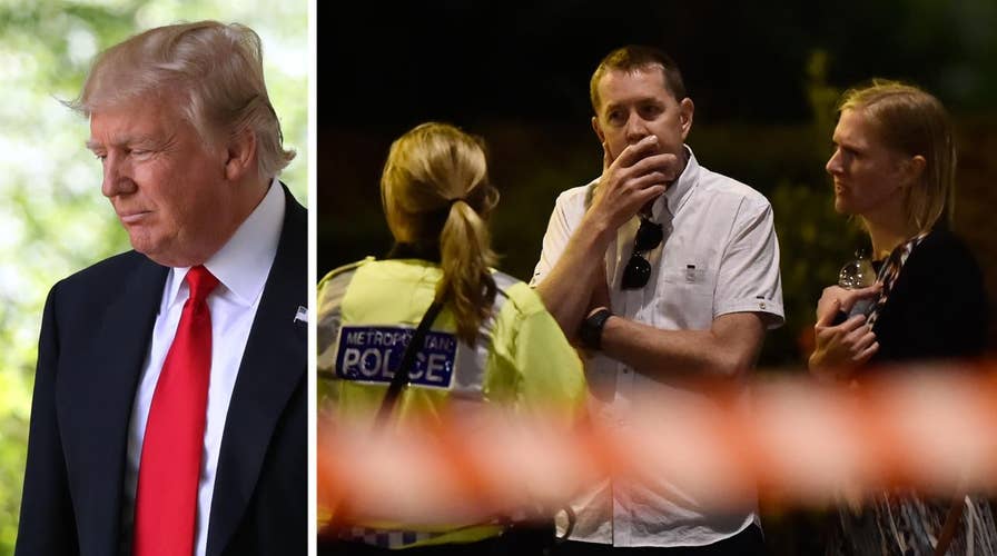 Trump briefed on incident in London, offers support