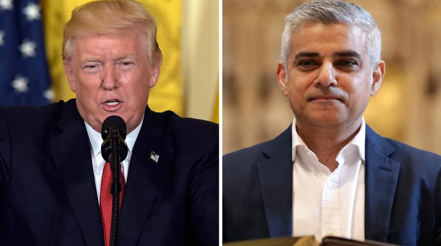 Trump criticizes London mayor's response to terror