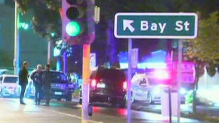 One man dead, three cops injured in Australian terror attack