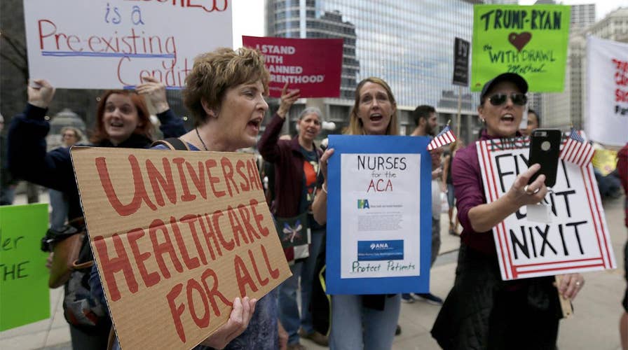 Blue states consider single-player health care system