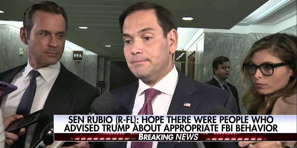 Rubio on appropriate communication with FBI | Fox News Video