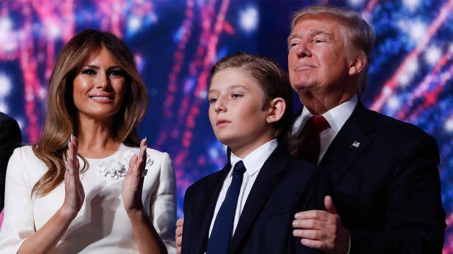 First Lady Melania Trump and son Barron to move to WH | On Air Videos ...