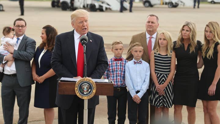 ObamaCare victims meet with President Trump in Cincinnati