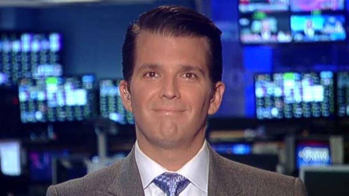 Donald Trump Jr. speaks out about Comey testimony