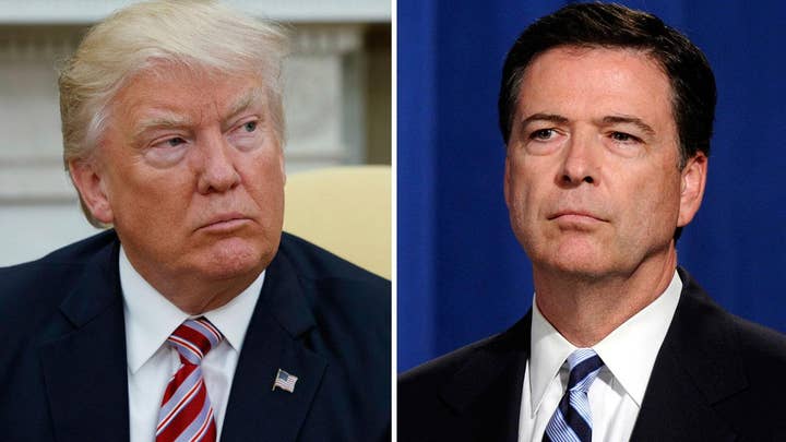 Trump hits back at James Comey's claims 