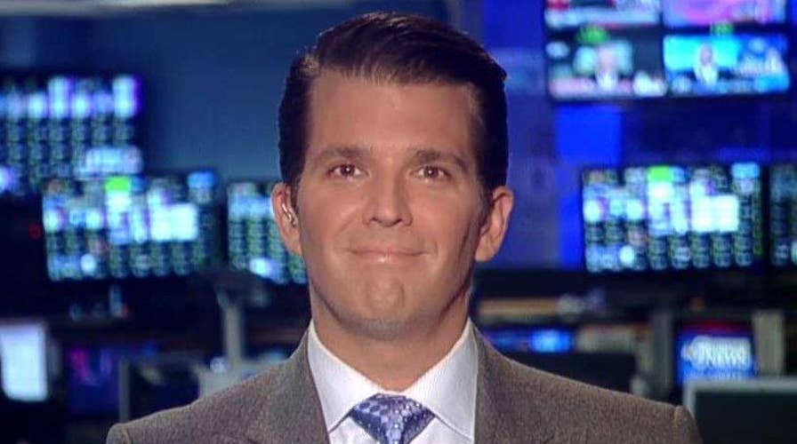 Donald Trump Jr. speaks out about Comey testimony