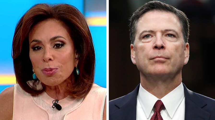 Judge Jeanine: 'Predator' Comey wanted to take Trump down