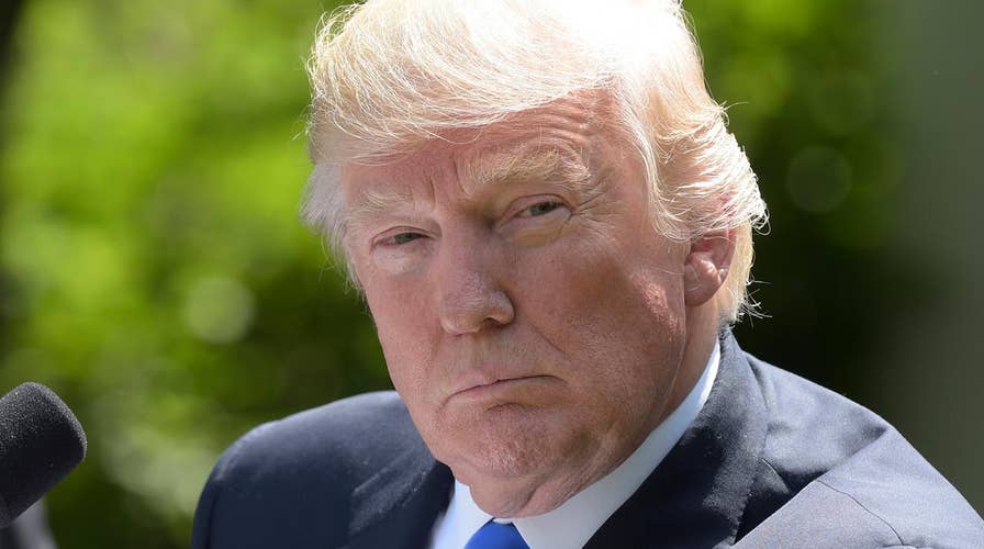 Trump disputes Comey's claims, willing to testify under oath