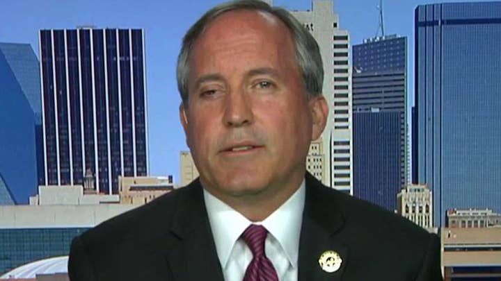 Texas AG Paxton talks state coalition backing travel ban 