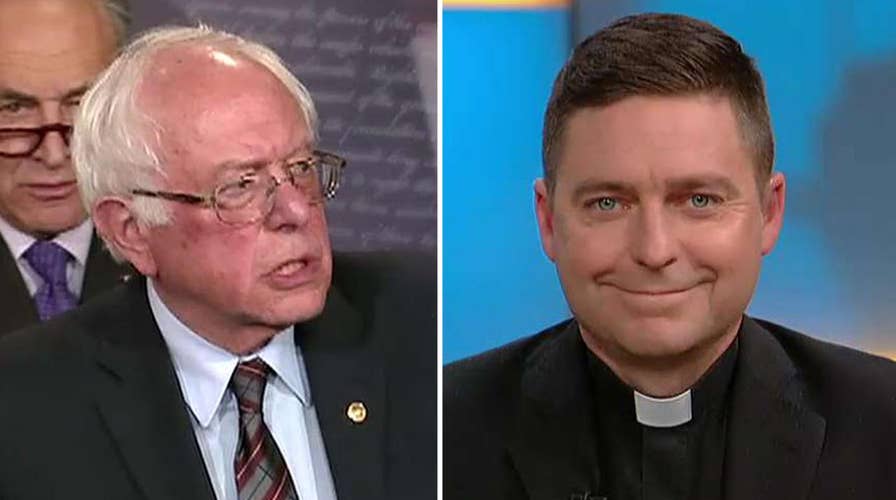Father Morris on Bernie Sanders' criticism of Christians