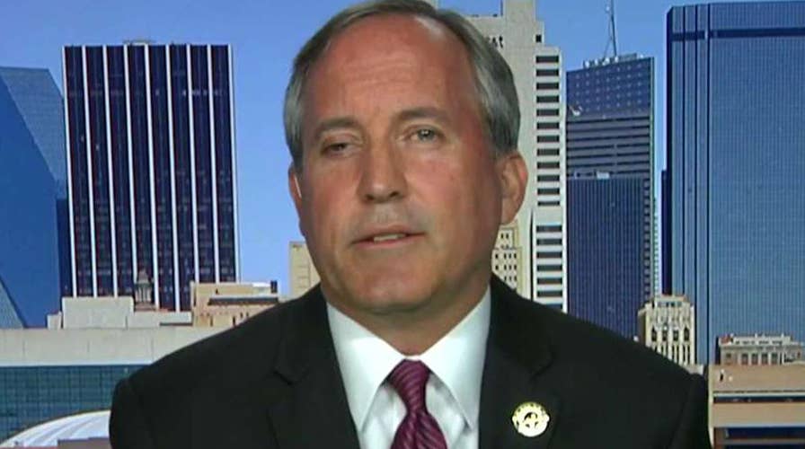 Texas AG Paxton talks state coalition backing travel ban