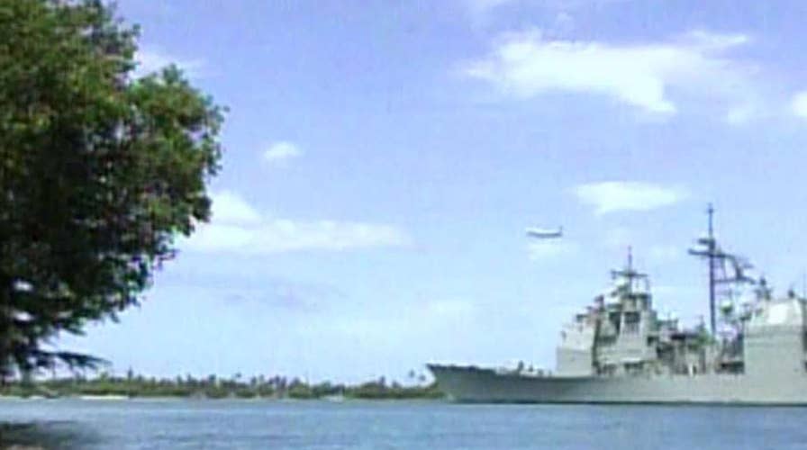 US Navy suspends search for sailor assumed overboard