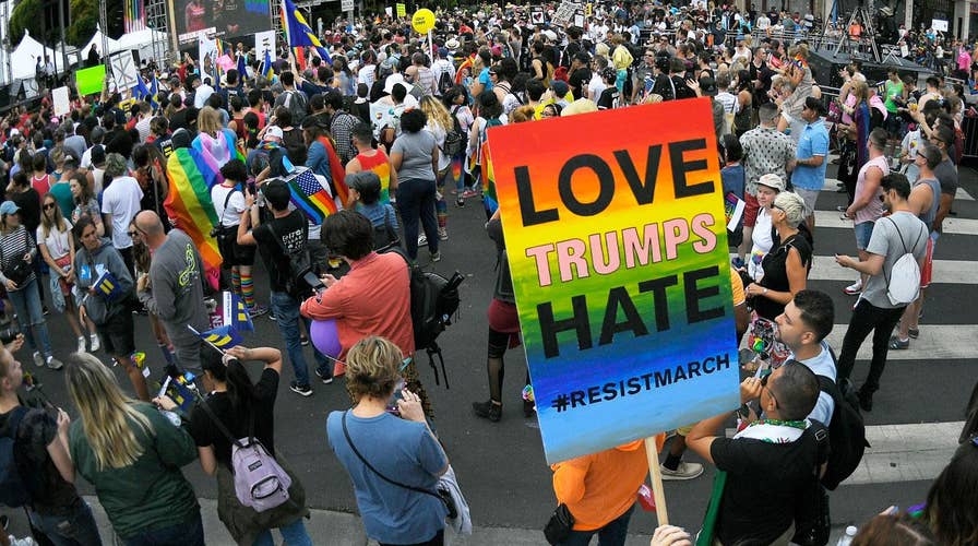 Thousands march in support of LGBT rights