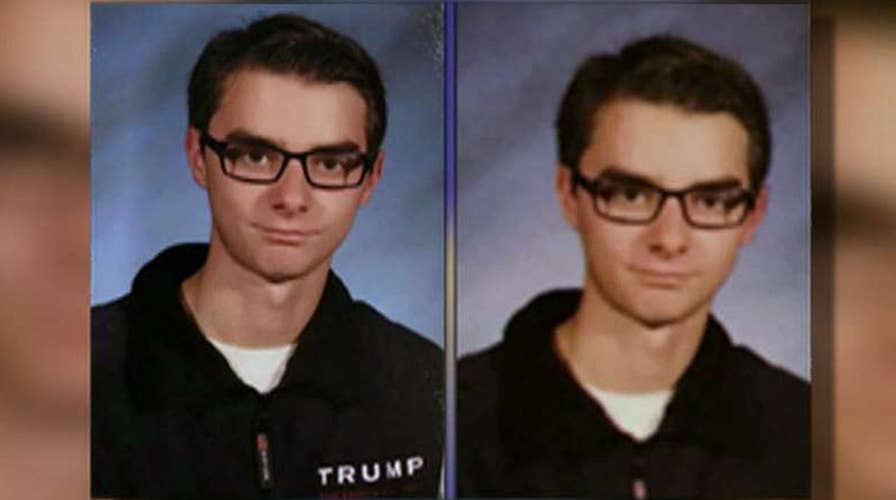 Students' Trump shirts altered in high school yearbook