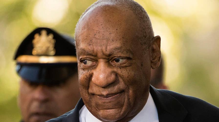 Bill Cosby trial in shadows