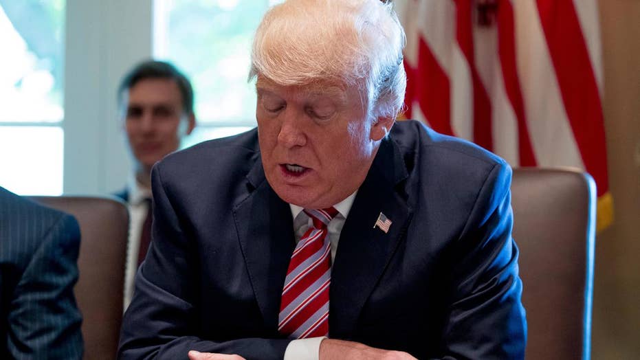 trump raises alarm on