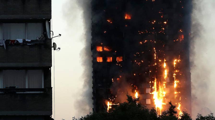 London officials concerned weakened high-rise may collapse