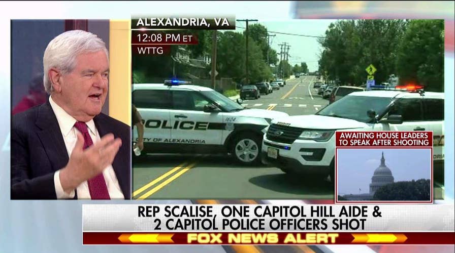 Gingrich on Scalise shooting
