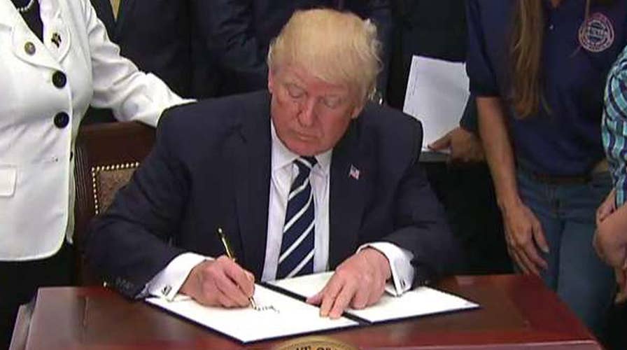 President signs executive order on apprenticeship initiative