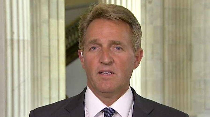 Sen. Flake describes aiding Rep. Scalise after shooting