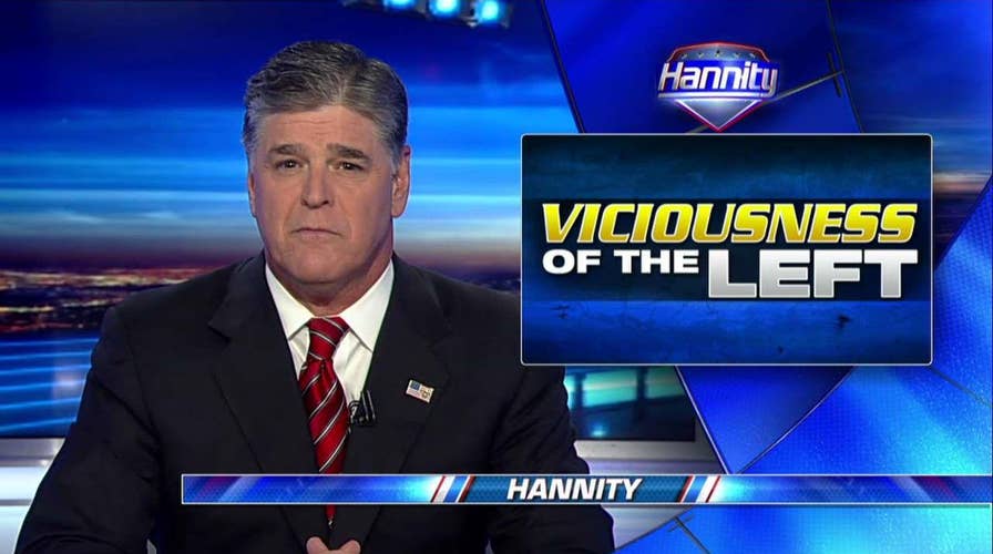 Hannity monologue on 'hateful' left