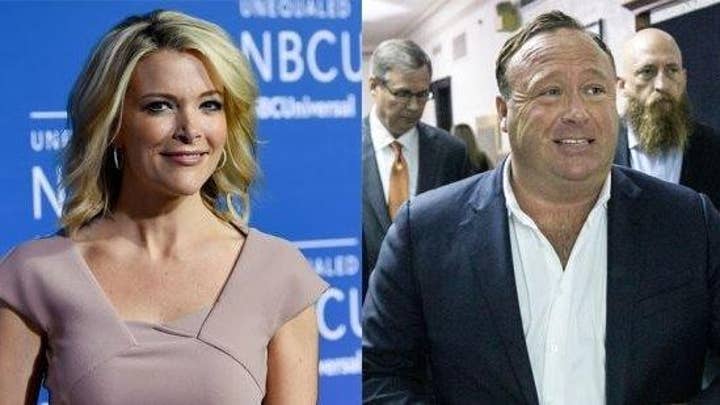 Alex Jones takes on Megyn Kelly over his NBC interview