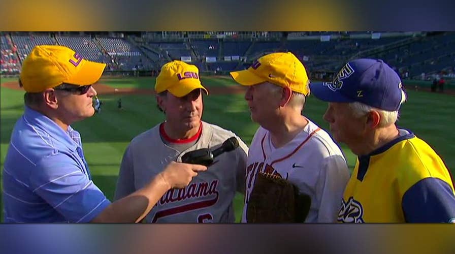 Congressmen talk playing baseball in honor of Rep. Scalise