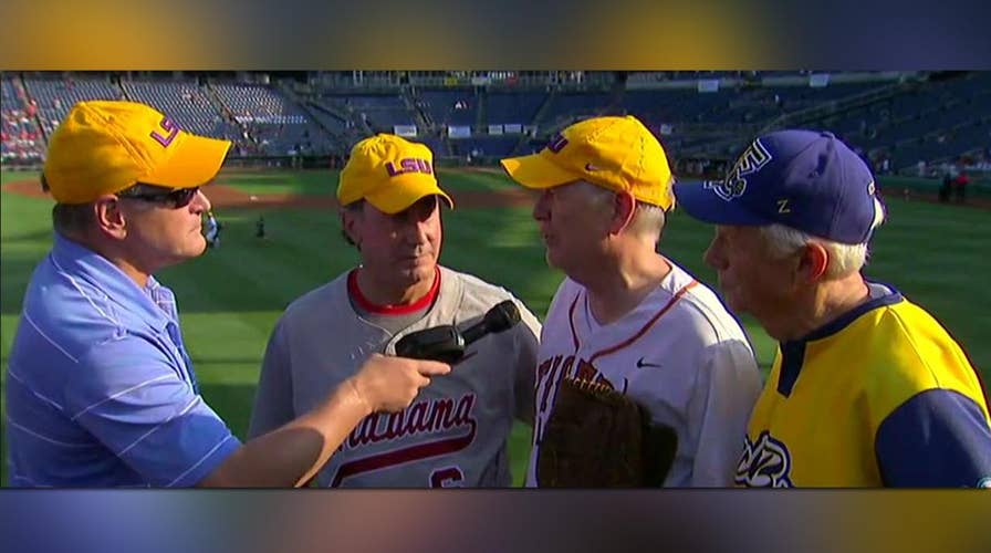 Congressmen talk playing baseball in honor of Rep. Scalise 