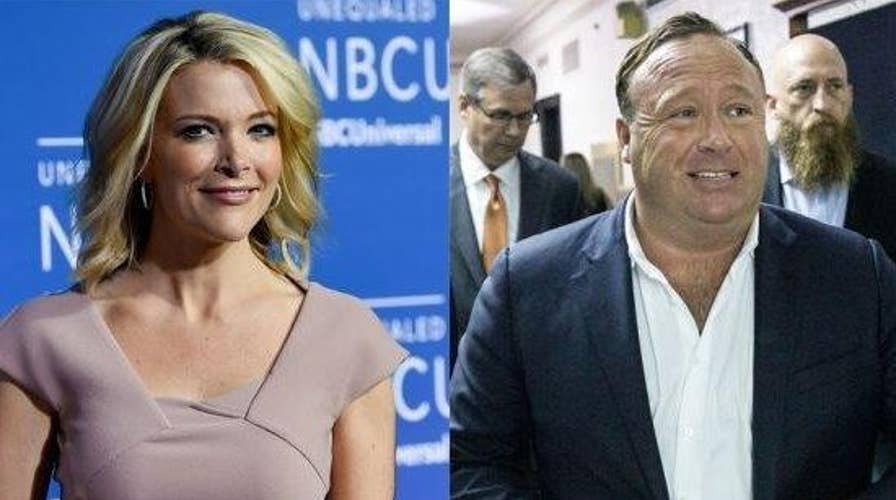 Alex Jones takes on Megyn Kelly over his NBC interview
