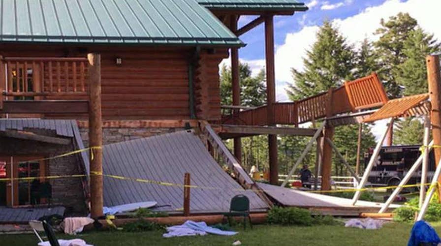 Dozens injured in Montana deck collapse