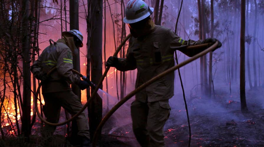 High temperatures, winds complicate Portugal wildfire fight