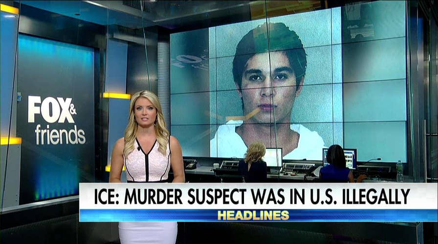 Murder suspect was in U.S. illegally