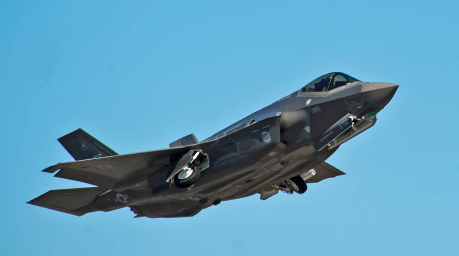 Lockheed Martin shows off F-35 fighter jet at Paris Air Show