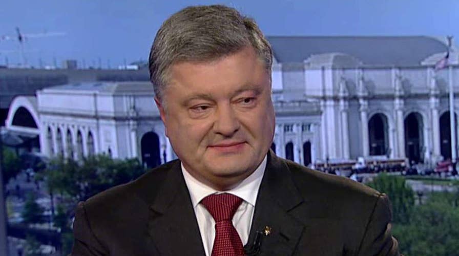 Petro Poroshenko on Ukraine-US relations, Russia tensions