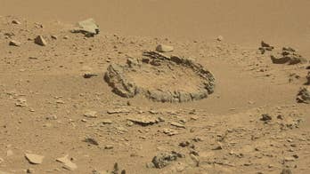 Strange 'stone circle' spotted on Mars