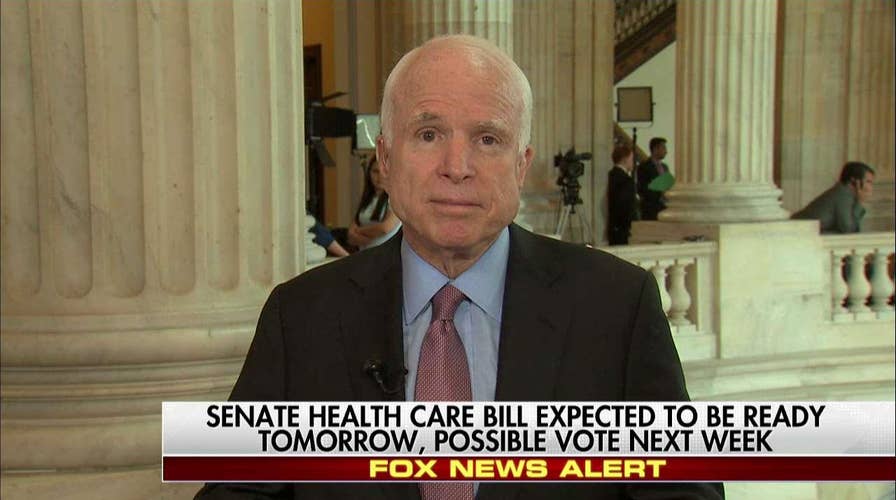 McCain on healthcare bill