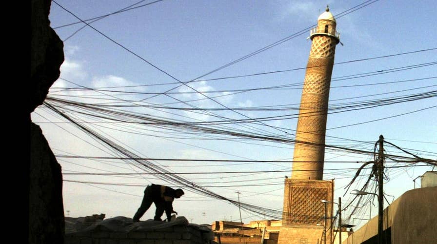 ISIS blows up historic Mosul mosque