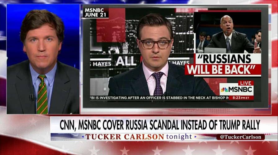 Tucker and Concha on media