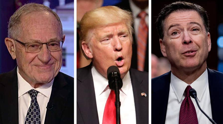 Alan Dershowitz: Trump's Comey tape bluff is perfectly legal