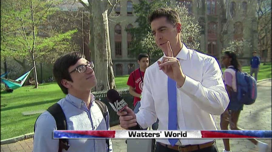 Watters visits Trump's alma mater