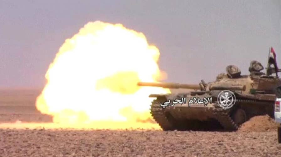 Israel strikes Syrian targets after taking cross-border fire